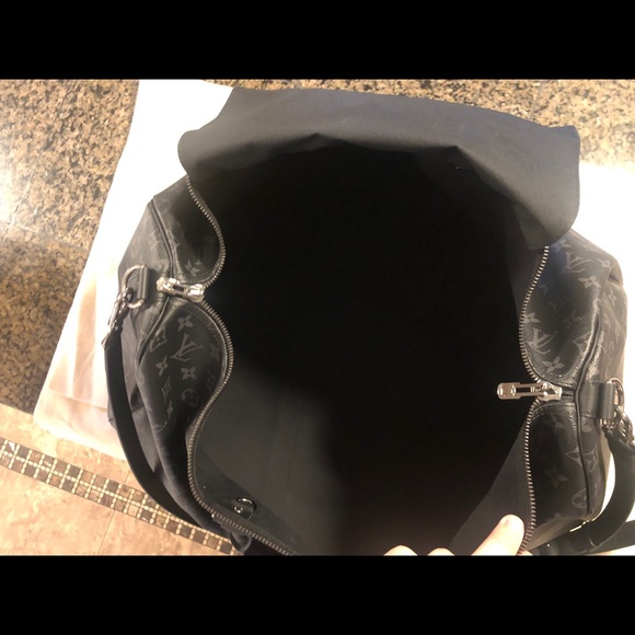 Louis Vuitton keepall 55 monogram eclipse - Picture 4 of 8